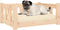 vidaXL - Hondenmand - 65,5x50,5x28 - cm - massief - grenenhout