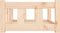 vidaXL - Hondenmand - 65,5x50,5x28 - cm - massief - grenenhout