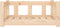 vidaXL - Hondenmand - 65,5x50,5x28 - cm - massief - grenenhout