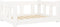 vidaXL - Hondenmand - 65,5x50,5x28 - cm - massief - grenenhout - wit