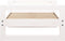 vidaXL - Hondenmand - 65,5x50,5x28 - cm - massief - grenenhout - wit