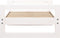 vidaXL - Hondenmand - 65,5x50,5x28 - cm - massief - grenenhout - wit