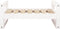 vidaXL - Hondenmand - 65,5x50,5x28 - cm - massief - grenenhout - wit