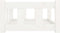 vidaXL - Hondenmand - 65,5x50,5x28 - cm - massief - grenenhout - wit