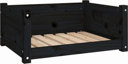 vidaXL-Hondenmand-65,5x50,5x28-cm-massief-grenenhout-zwart