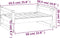 vidaXL - Hondenmand - 65,5x50,5x28 - cm - massief - grenenhout - zwart