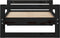 vidaXL - Hondenmand - 65,5x50,5x28 - cm - massief - grenenhout - zwart