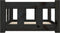 vidaXL - Hondenmand - 65,5x50,5x28 - cm - massief - grenenhout - zwart