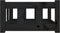 vidaXL - Hondenmand - 65,5x50,5x28 - cm - massief - grenenhout - zwart