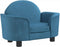 vidaXL - Hondenmand - 66x40x45 - cm - fluweel - blauw