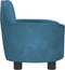 vidaXL - Hondenmand - 66x40x45 - cm - fluweel - blauw