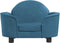 vidaXL - Hondenmand - 66x40x45 - cm - fluweel - blauw