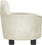vidaXL - Hondenmand - 66x40x45 - cm - fluweel - crèmekleurig