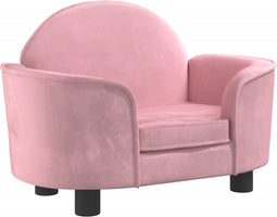 vidaXL - Hondenmand - 66x40x45 - cm - fluweel - roze