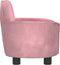 vidaXL - Hondenmand - 66x40x45 - cm - fluweel - roze