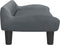 vidaXL - Hondenmand - 70x40x24 - cm - fluweel - donkergrijs