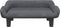 vidaXL - Hondenmand - 70x40x24 - cm - fluweel - donkergrijs