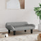 vidaXL - Hondenmand - 70x40x24 - cm - fluweel - lichtgrijs