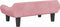 vidaXL - Hondenmand - 70x40x24 - cm - fluweel - roze