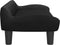 vidaXL - Hondenmand - 70x40x24 - cm - fluweel - zwart