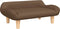 vidaXL - Hondenmand - 70x40x24 - cm - stof - bruin