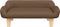 vidaXL - Hondenmand - 70x40x24 - cm - stof - bruin