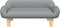 vidaXL - Hondenmand - 70x40x24 - cm - stof - lichtgrijs
