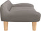 vidaXL - Hondenmand - 70x40x24 - cm - stof - taupe