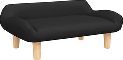 vidaXL - Hondenmand - 70x40x24 - cm - stof - zwart