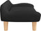 vidaXL - Hondenmand - 70x40x24 - cm - stof - zwart