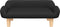 vidaXL - Hondenmand - 70x40x24 - cm - stof - zwart