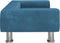 vidaXL - Hondenmand - 70x45x26,5 - cm - fluweel - blauw