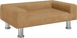 vidaXL - Hondenmand - 70x45x26,5 - cm - fluweel - bruin