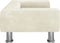 vidaXL - Hondenmand - 70x45x26,5 - cm - fluweel - crèmekleurig