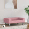 vidaXL - Hondenmand - 70x45x26,5 - cm - fluweel - roze