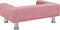 vidaXL - Hondenmand - 70x45x26,5 - cm - fluweel - roze