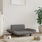 vidaXL - Hondenmand - 70x45x28 - cm - kunstleer - grijs
