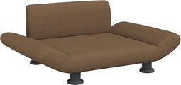 vidaXL - Hondenmand - 70x45x28 - cm - stof - bruin