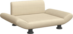 vidaXL - Hondenmand - 70x45x28 - cm - stof - crèmekleurig