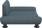 vidaXL - Hondenmand - 70x45x28 - cm - stof - donkergrijs