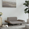 vidaXL - Hondenmand - 70x45x28 - cm - stof - taupe