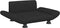 vidaXL - Hondenmand - 70x45x28 - cm - stof - zwart