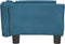 vidaXL - Hondenmand - 70x45x30 - cm - fluweel - blauw