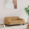 vidaXL - Hondenmand - 70x45x30 - cm - fluweel - bruin