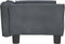 vidaXL - Hondenmand - 70x45x30 - cm - fluweel - donkergrijs