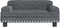 vidaXL - Hondenmand - 70x45x30 - cm - fluweel - donkergrijs