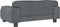 vidaXL - Hondenmand - 70x45x30 - cm - fluweel - donkergrijs