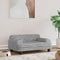 vidaXL - Hondenmand - 70x45x30 - cm - fluweel - lichtgrijs