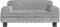 vidaXL - Hondenmand - 70x45x30 - cm - fluweel - lichtgrijs