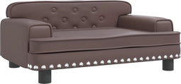 vidaXL - Hondenmand - 70x45x30 - cm - kunstleer - bruin